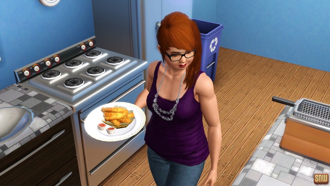 Sizzle Baby Pro Deep Fryer and Frost-Bite Pro Ice Cream Machine (premium content for The Sims 3)