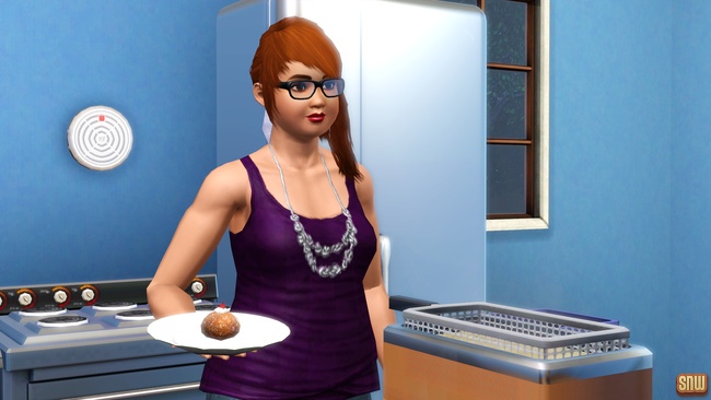 Sizzle Baby Pro Deep Fryer and Frost-Bite Pro Ice Cream Machine (premium content for The Sims 3)