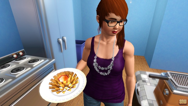 Sizzle Baby Pro Deep Fryer and Frost-Bite Pro Ice Cream Machine (premium content for The Sims 3)