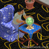 The Sims Livin' Large Comic Strip - The Crystal Ball