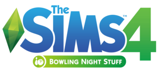 The Sims 4: Bowling Night Stuff logo