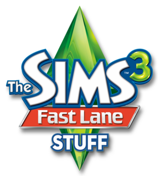 The Sims 3: Fast Lane Stuff logo