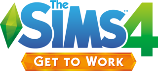 The Sims 4: Get To Work old logo