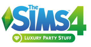The Sims 4: Luxury Party Stuff old logo