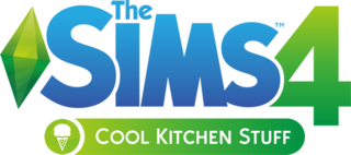 The Sims 4: Cool Kitchen Stuff old logo