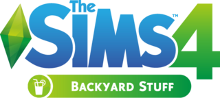 The Sims 4: Backyard Stuff logo