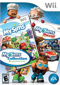 MySims Collection Wii box art packshot