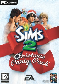 The Sims 2: Christmas Party Pack box art packshot