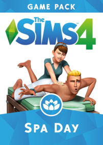 The Sims 4: Spa Day box art packshot