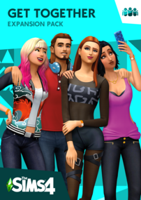 The Sims 4: Get Together packshot box art