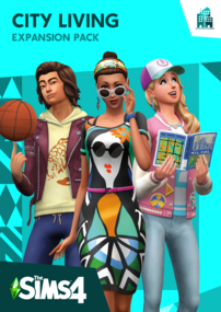 The Sims 4: City Living packshot box art