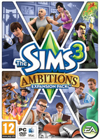 The Sims 3: Ambitions box art packshot