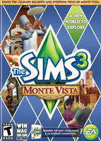 The Sims 3: Monte Vista box art packshot