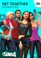 The Sims 4: Get Together packshot box art