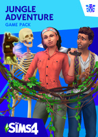 The Sims 4: Jungle Adventure packshot cover box art