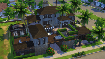 Fun & Quirky house in The Sims 4