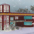 Christmas Art Deco House