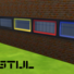 De Stijl Windows for The Sims 4