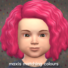 Maxis Matching Twist-out Hairdo for Toddlers