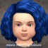 Maxis Matching Twist-out Hairdo for Toddlers