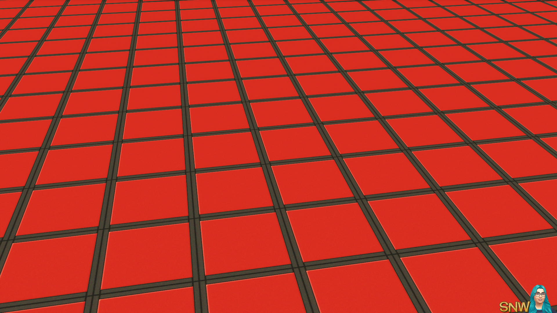 De Stijl Floor Tiles for The Sims 4