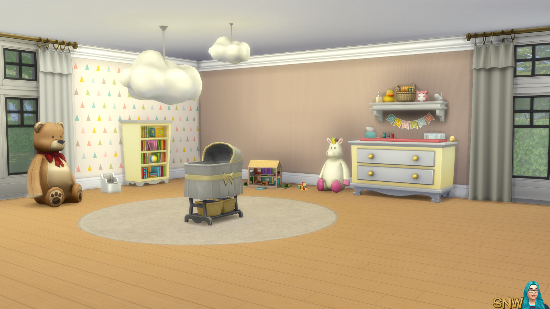 Nursery Walls Set #1 - Basics + Triangles