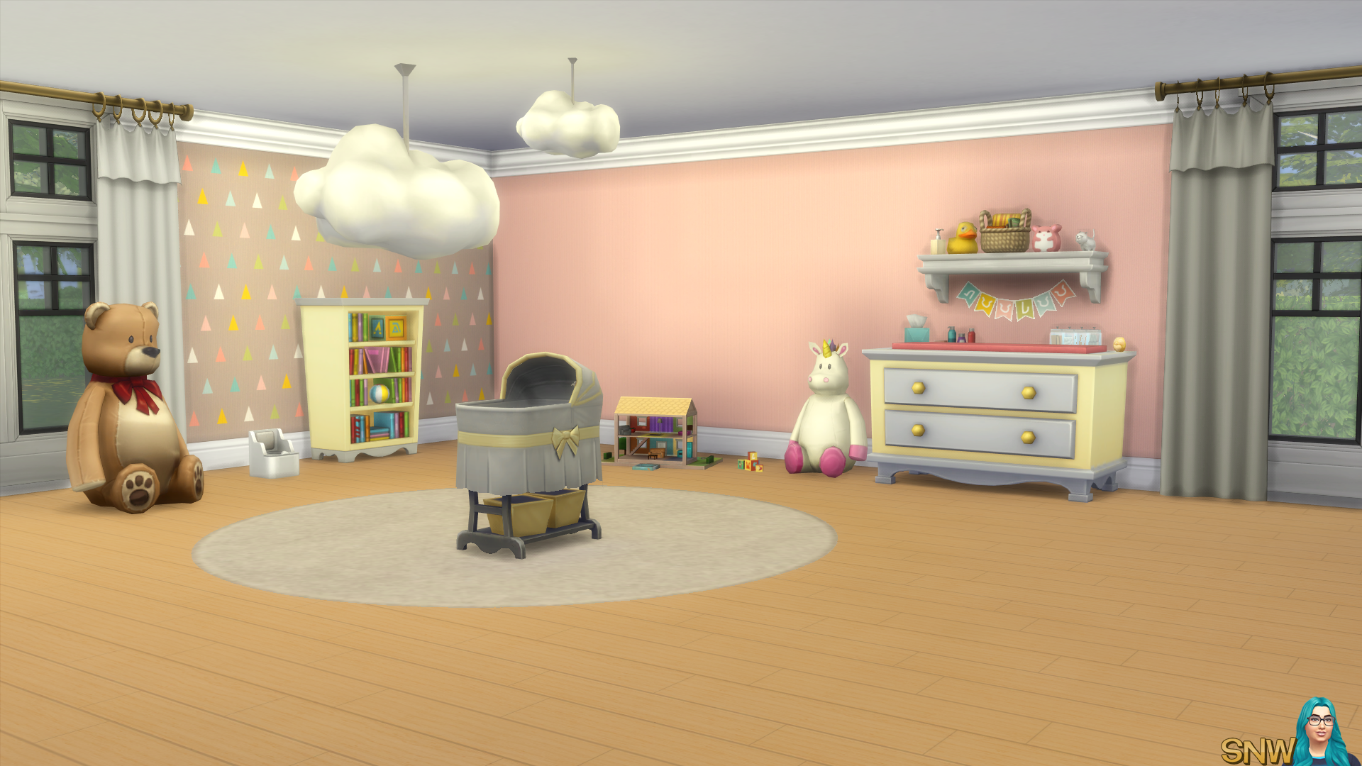 Nursery Walls Set #1 - Basics + Triangles