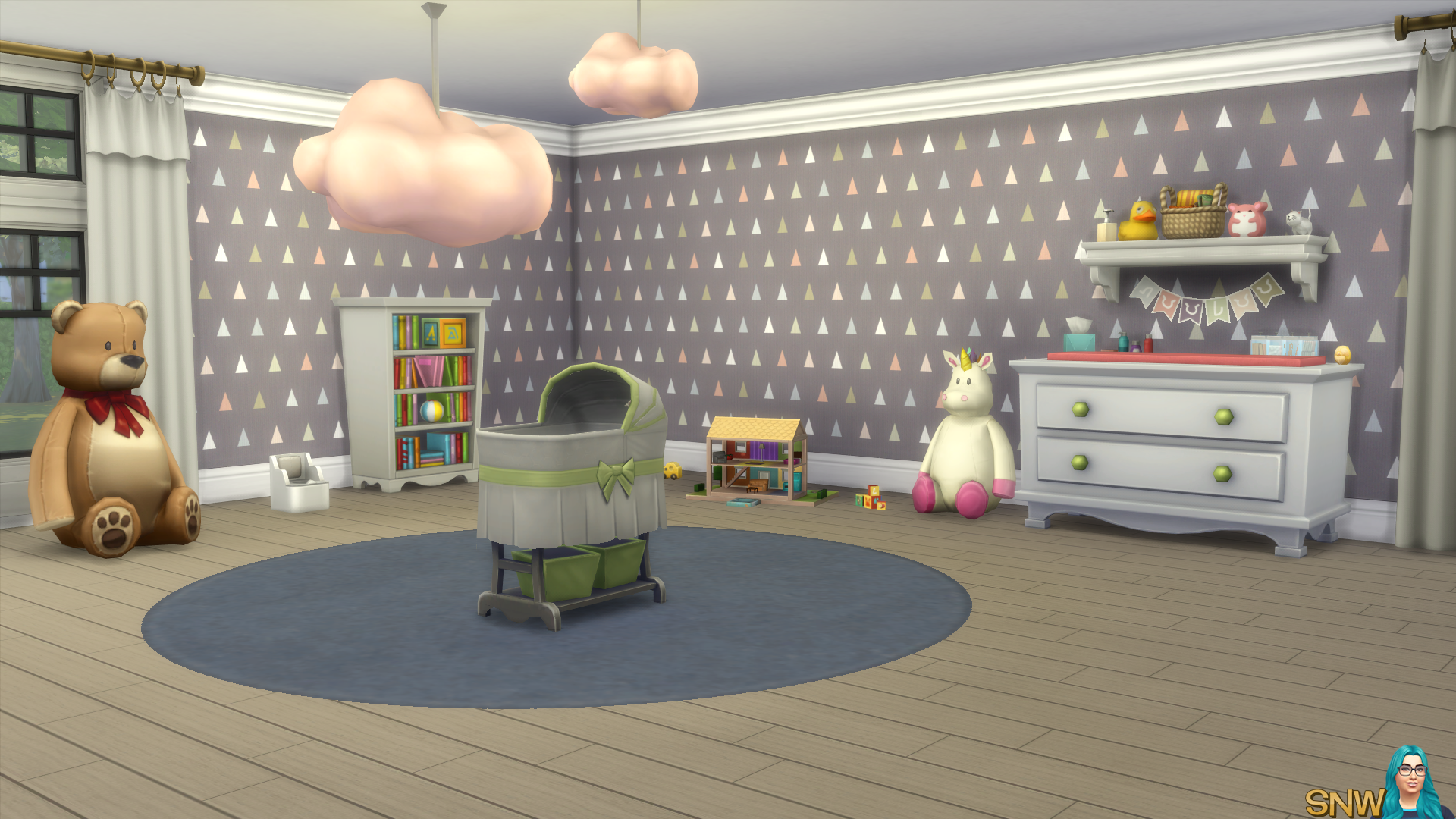 Nursery Walls Set #2 - Basics + Triangles