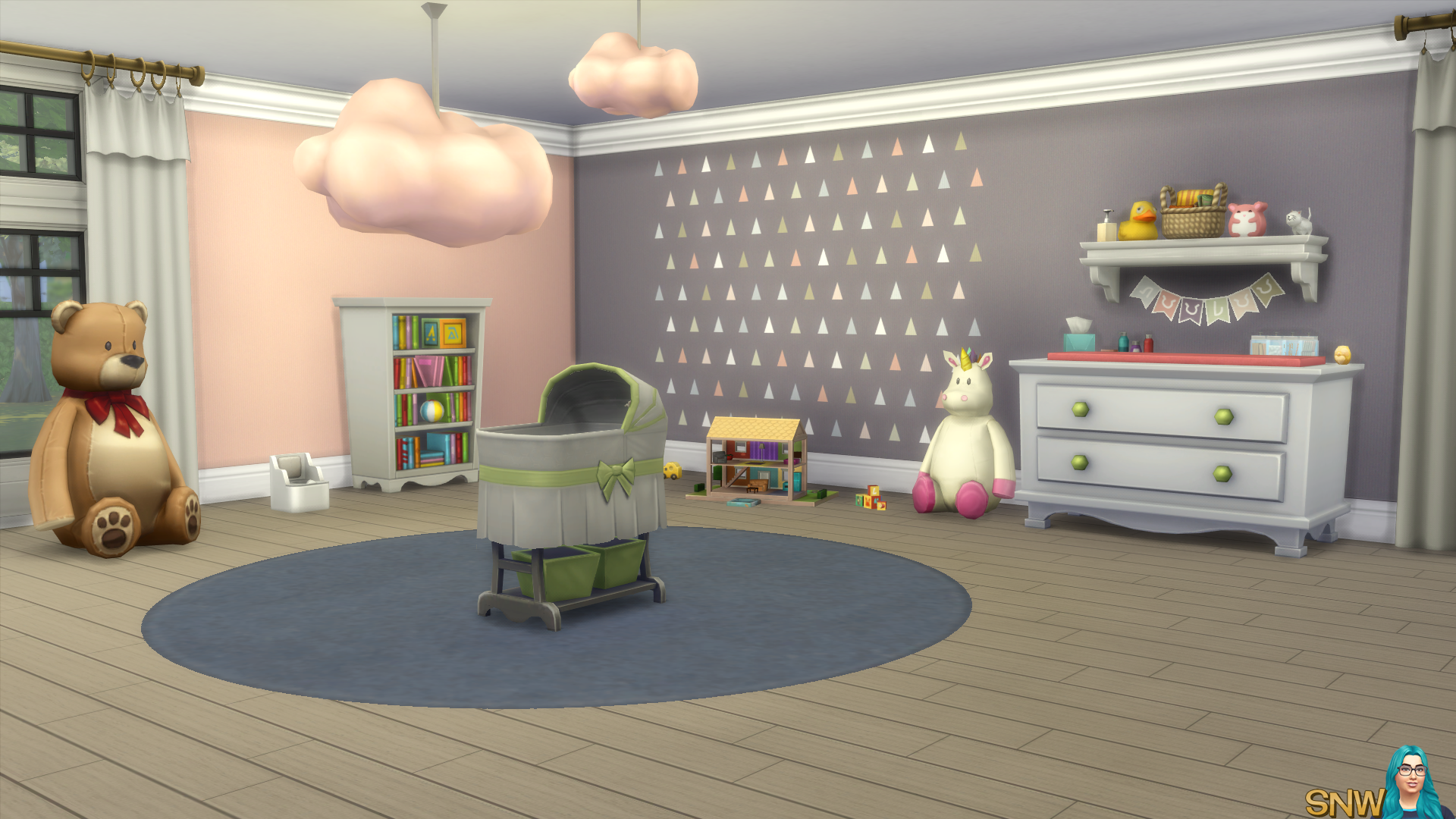 Nursery Walls Set #2 - Basics + Triangles