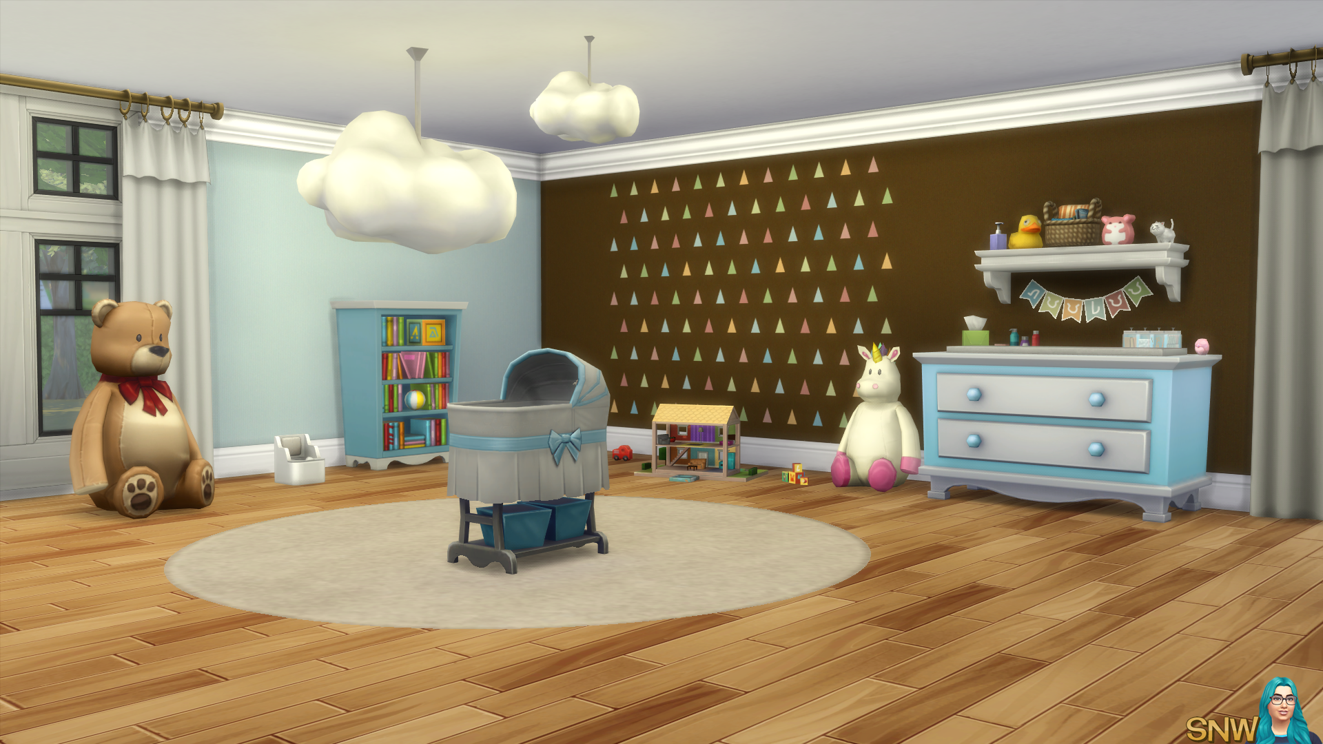 Nursery Walls Set #5 - Basics + Triangles