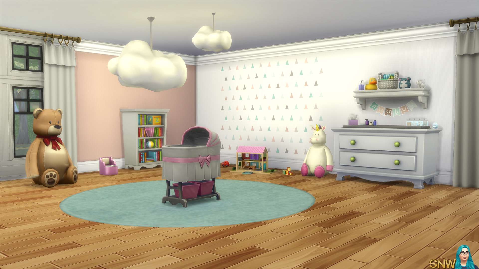 Nursery Walls Set #6 - Basics + Triangles