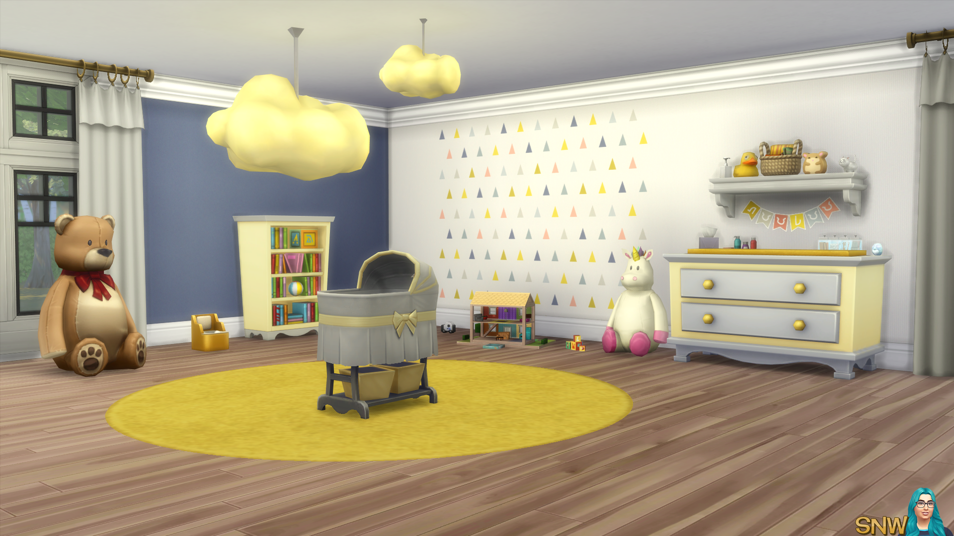 Nursery Walls Set #9 - Basics + Triangles