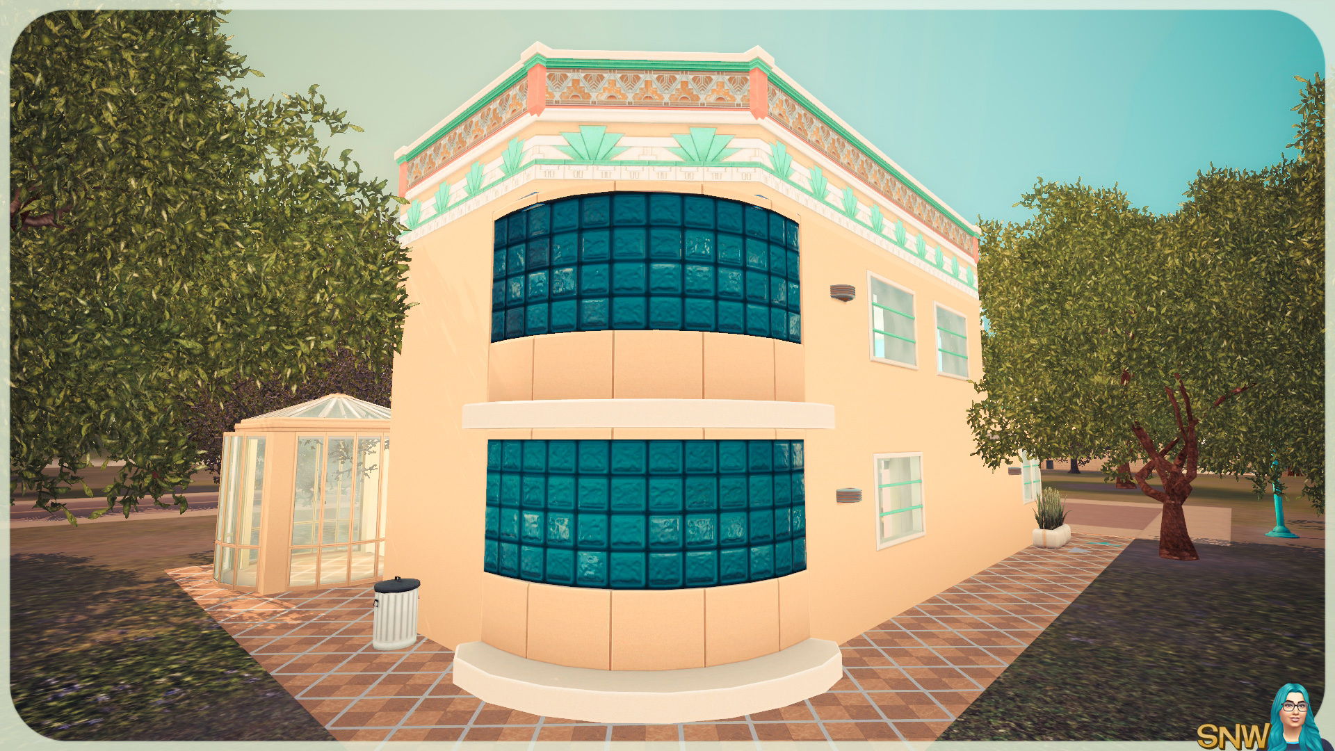 Sunny Art Deco House