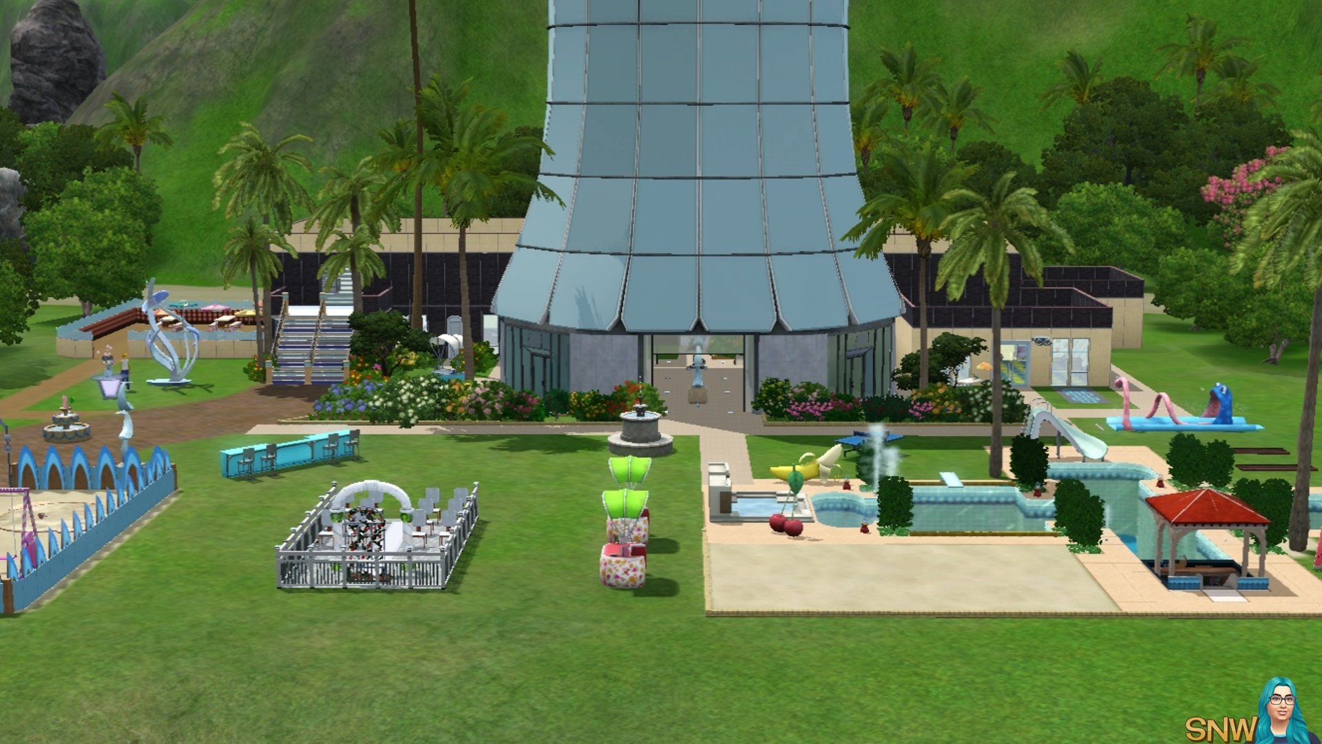 Modern, Familie Resort 