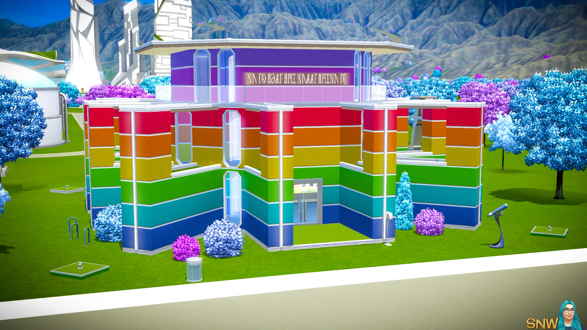 The Rainbow House