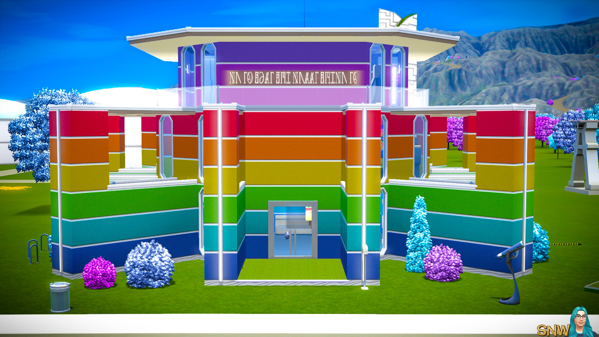 The Rainbow House