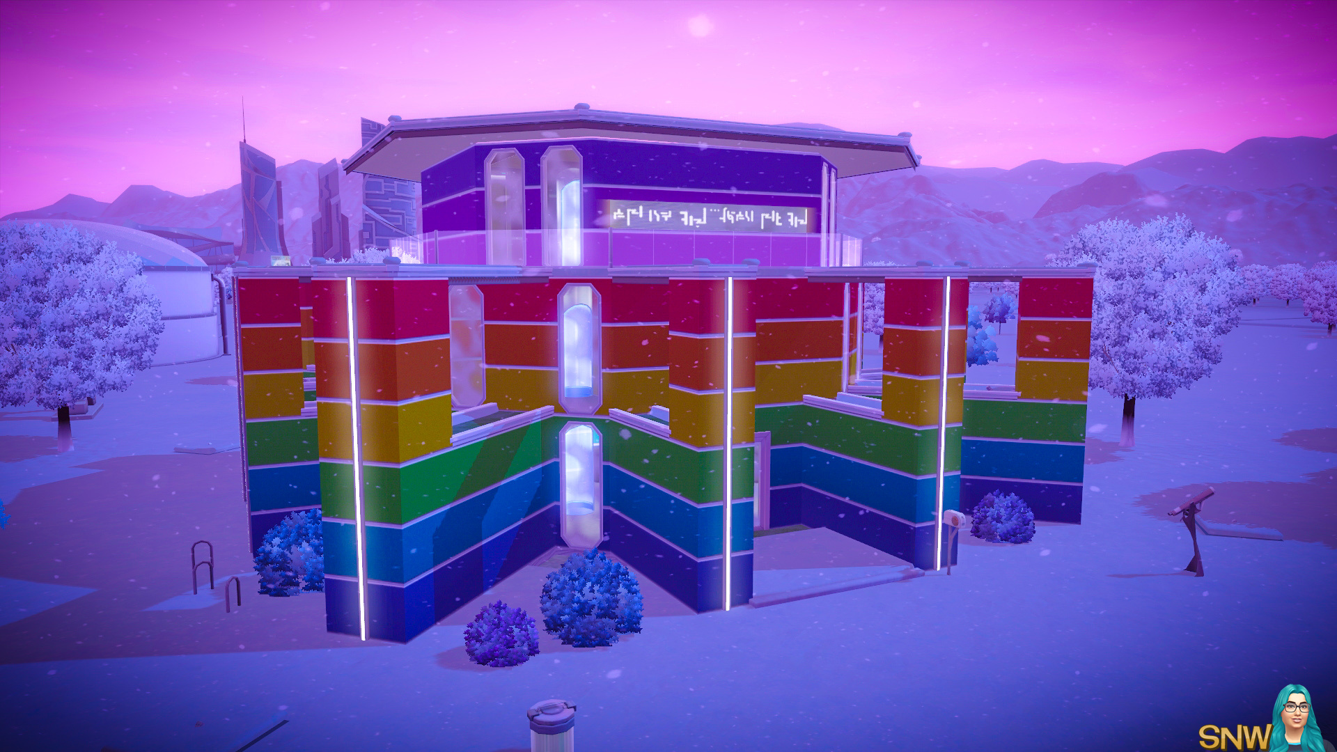 The Rainbow House