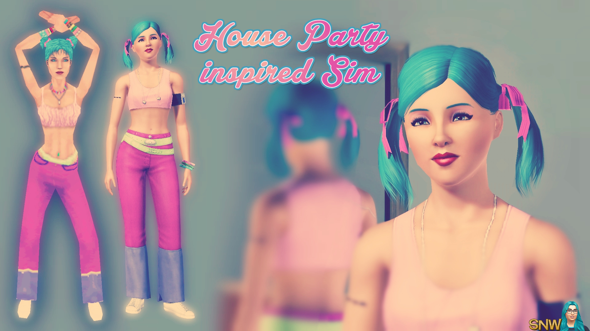 House Party inspired Sim