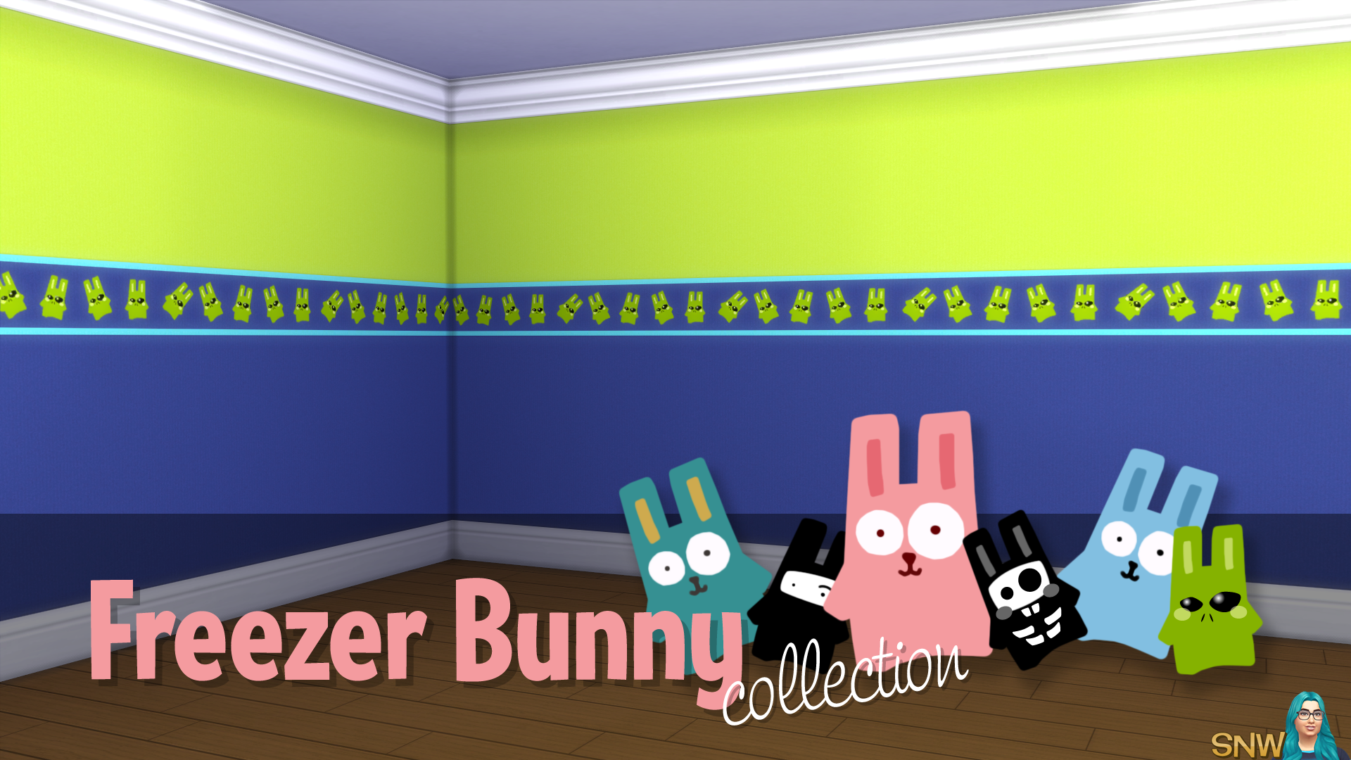 Freezer Bunny Collection: Middle Border Wallpapers