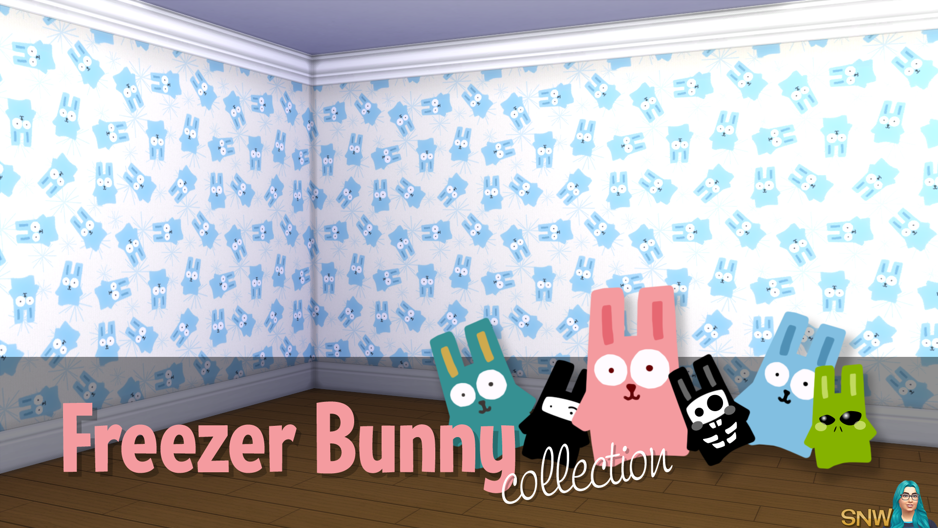 Freezer Bunny Collection: Big Bunnies/Starburst Wallpapers