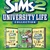 The Sims 2: University Life Collection box art packshot US