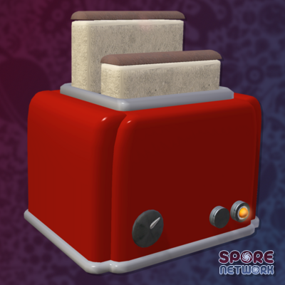Toaster Entertainment Spore Building by Rosana at SporeNetwork