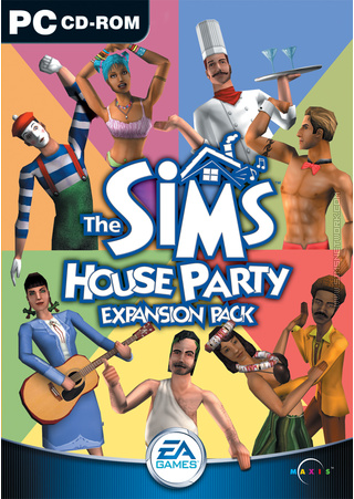 The Sims: House Party box art packshot