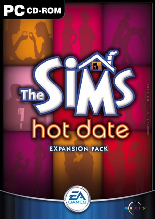 The Sims: Hot Date box art packshot