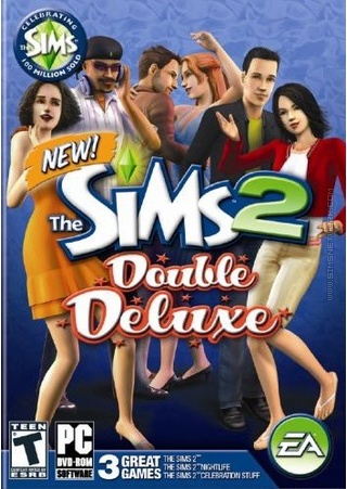 The Sims 2: Double Deluxe box art packshot US