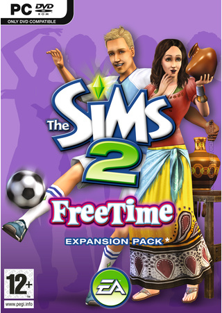 The Sims 2: FreeTime box art packshot