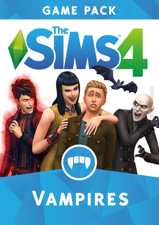 The Sims 4: Vampires old packshot cover box arts