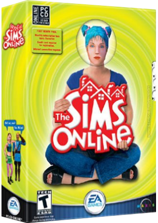 The Sims Online box art packshot