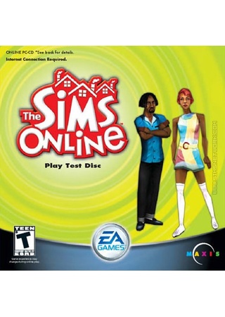 The Sims Online (Play Test Disc) box art packshot