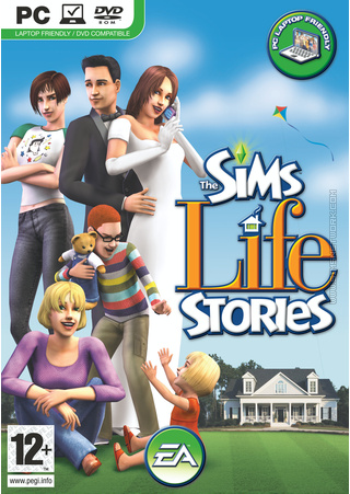 The Sims: Life Stories box art packshot